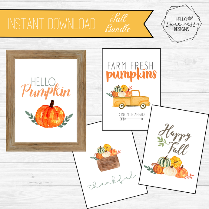 Fall Printable Bundle