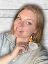 Candy Corn Earrings