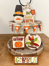 Thanksgiving Tiered Tray Set