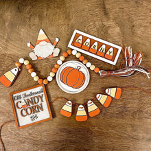 Candy Corn Tiered Tray Set