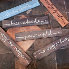 Couples Names Sign - Hello Sweetness Designs