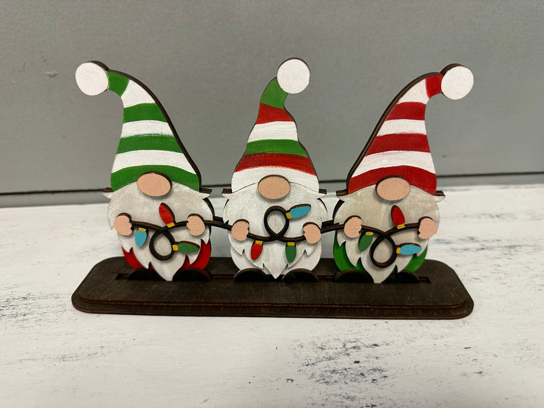 Christmas Light Gnomes