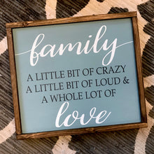 Family Sign - Hello Sweetness Designs