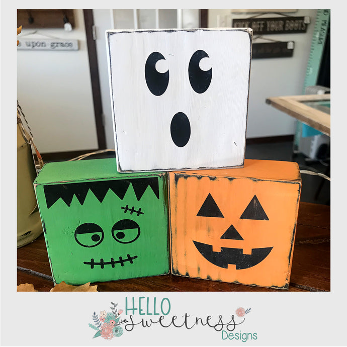 Halloween Blocks - Hello Sweetness Designs