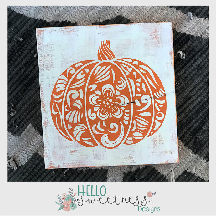 Decorative Pumpkin - Hello Sweetness Designs